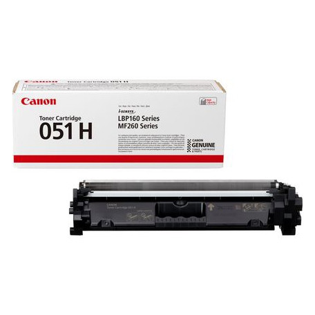 Canon 051H svart toner hög kapacitet (original) 2169C002 070030 - 1