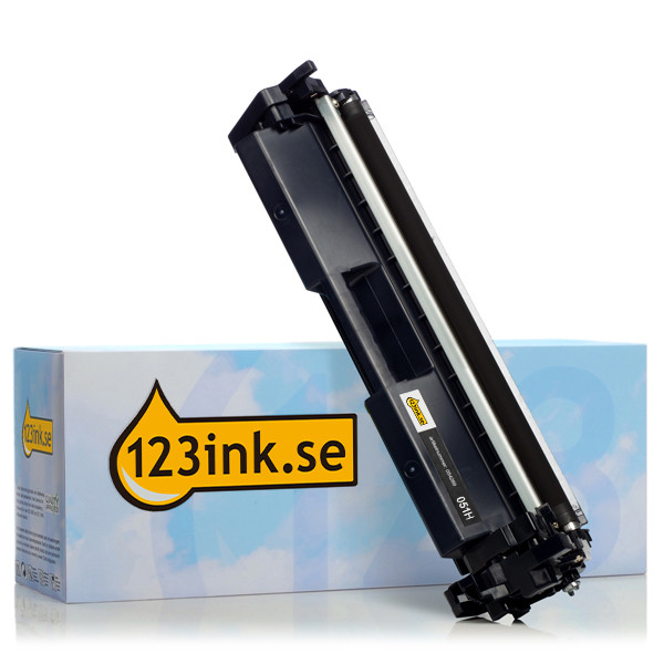 Canon 051H svart toner hög kapacitet (varumärket 123ink) 2169C002C 070031 - 1