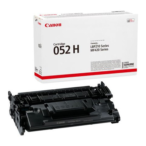 Canon 052H svart toner hög kapacitet (original) 2200C002 070020 - 1