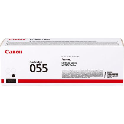Canon 055 BK svart toner (original) 3016C002 070042 - 1