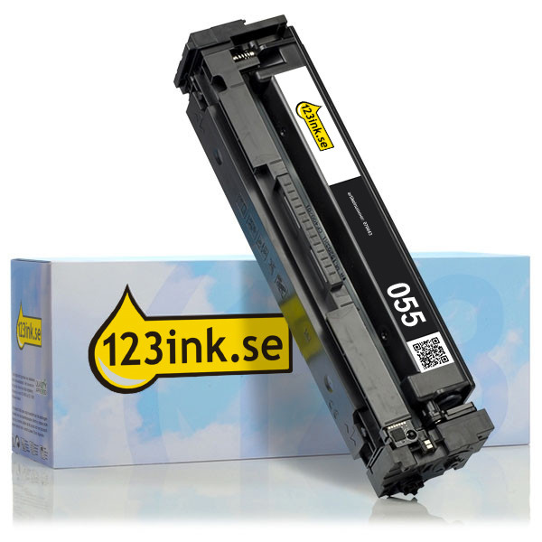 Canon 055 BK svart toner (varumärket 123ink) 3016C002C 070043 - 1