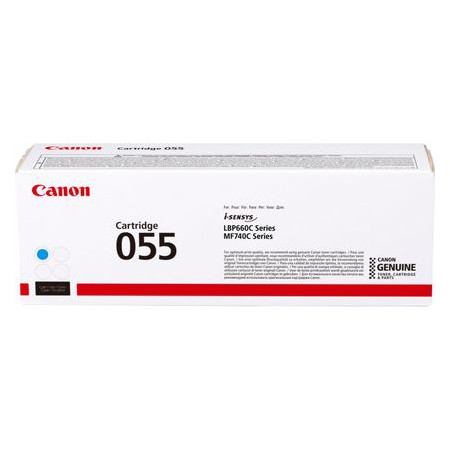 Canon 055 C cyan toner (original) 3015C002 070044 - 1