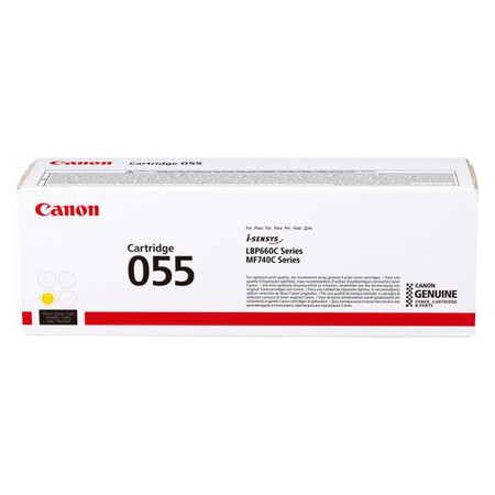 Canon 055 Y gul toner (original) 3013C002 070048 - 1