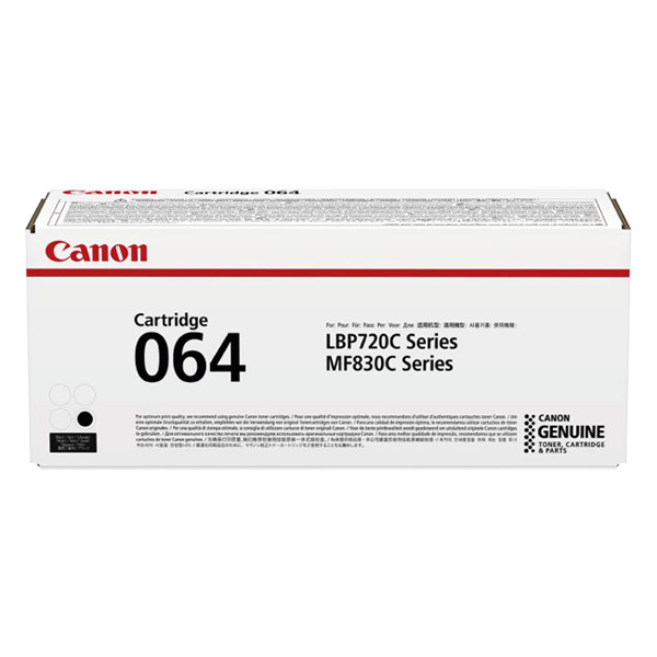Canon 064 BK svart toner (original) 4937C001 070096 - 1