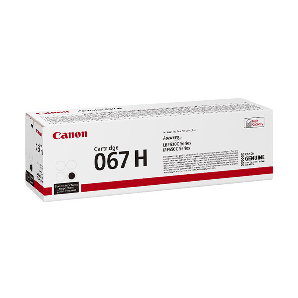 Canon 067H BK svart toner hög kapacitet (original) 5106C002 094988 - 1