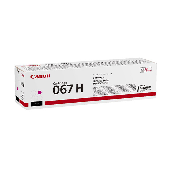 Canon 067H M magenta toner hög kapacitet (original) 5104C002 094996 - 1