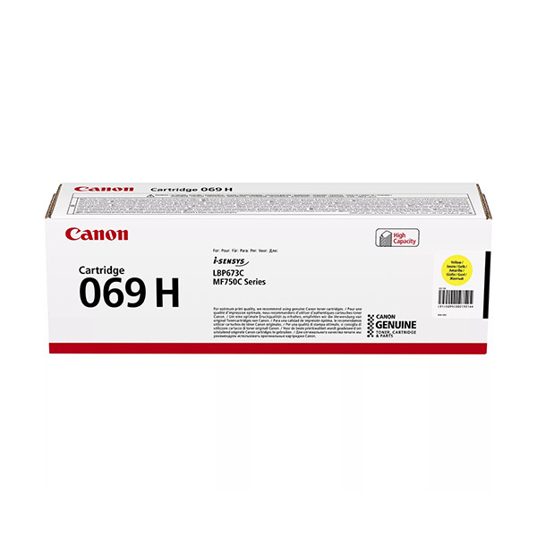 Canon 069H Y gul toner hög kapacitet (original) 5095C002 070142 - 1