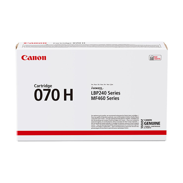 Canon 070H svart toner hög kapacitet (original) 5640C002 032806 - 1