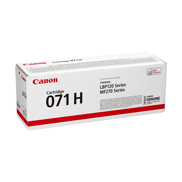 Canon 071H BK svart toner hög kapacitet (original) 5646C002 095016 - 1