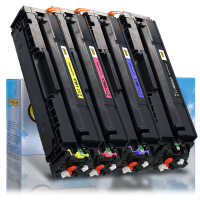 Canon 075H BK/C/M/Y toner 4-pack (varumärket 123ink) 132329