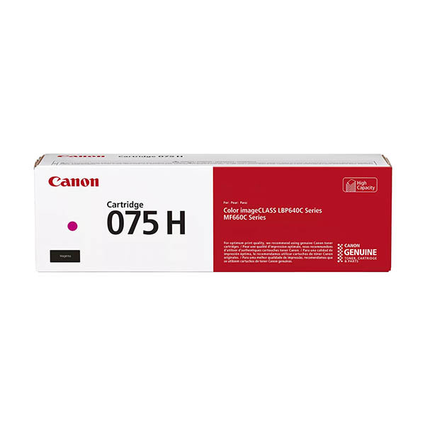 Canon 075H M magenta toner hög kapacitet (original) 017712 - 1