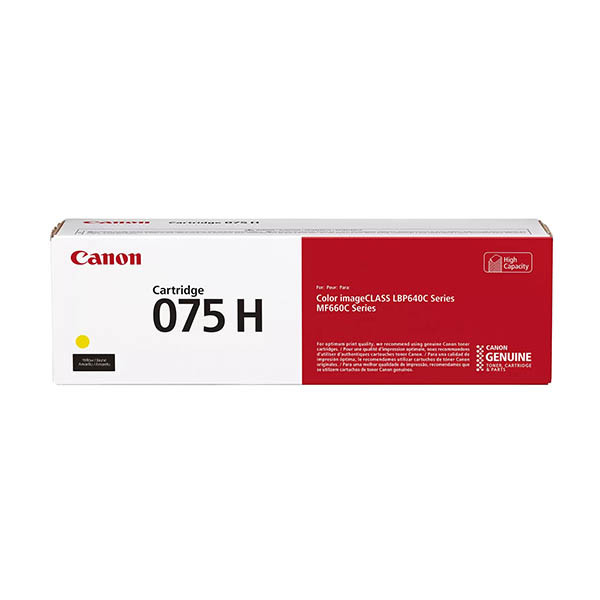 Canon 075H Y gul toner hög kapacitet (original) 017714 - 1