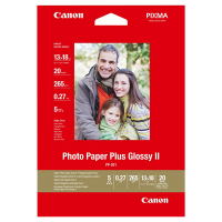 Canon 13x18cm 265g Canon PP-201 fotopapper | Plus Glossy II | 20 ark 2311B018 064580