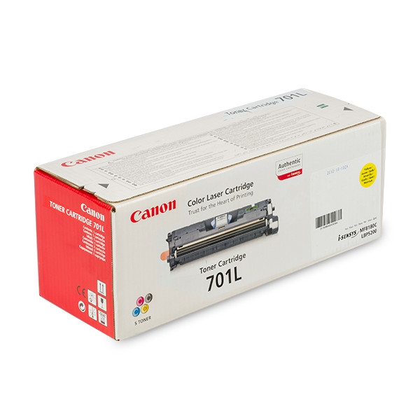 Canon 701LY gul toner låg kapacitet (original) 9288A003AA 071070 - 1