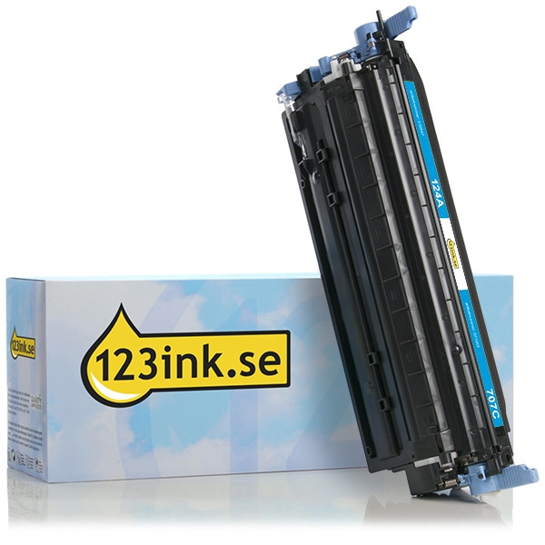 Canon 707 C cyan toner (varumärket 123ink) 9423A004AAC 071465 - 1