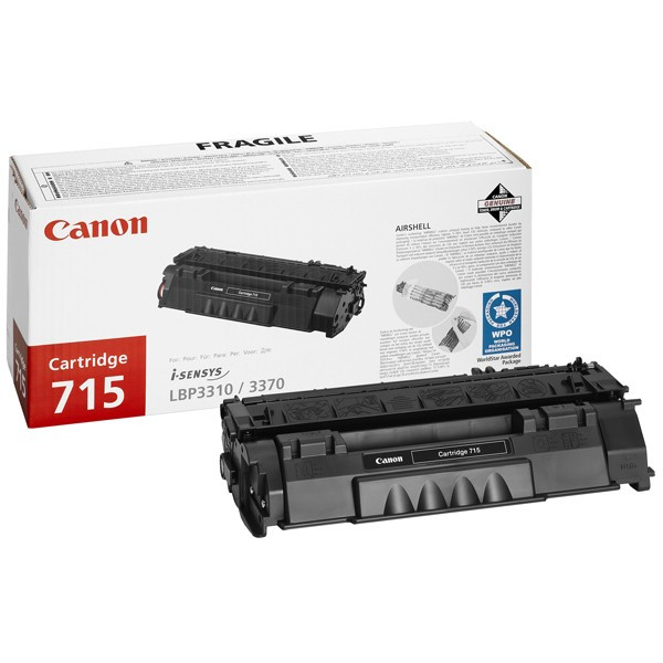 Canon 715 svart toner (original) 1975B002AA 071096 - 1