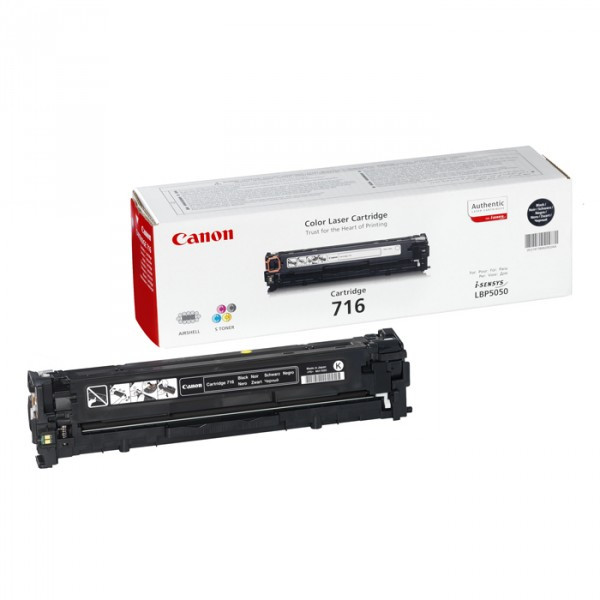 Canon 716 BK svart toner (original) 1980B002AA 070914 - 1