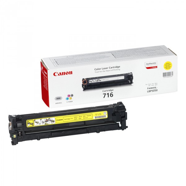 Canon 716 Y gul toner (original) 1977B002AA 070920 - 1