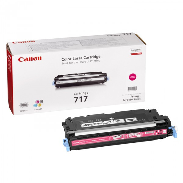 Canon 717 M magenta toner (original) 2576B002AA 070924 - 1