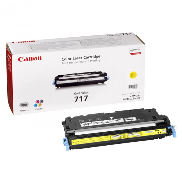 Canon 717 Y gul toner (original) 2575B002AA 070926 - 1