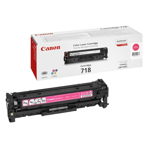 Canon 718 M magenta toner (original) 2660B002AA 070882 - 1