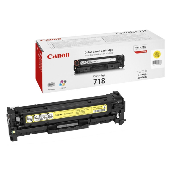 Canon 718 Y gul toner (original) 2659B002AA 070884 - 1