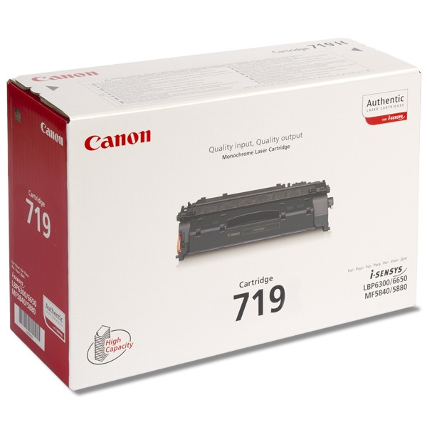 Canon 719 svart toner (original) 3479B002AA 070800 - 1
