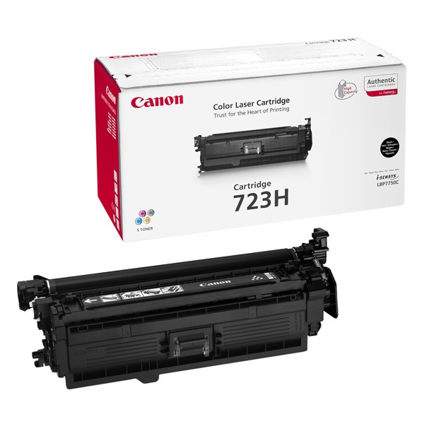 Canon 723H BK svart toner hög kapacitet (original) 2645B002 070840 - 1