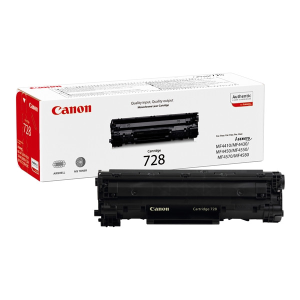 Canon 728 svart toner (original) 3500B002 070784 - 1