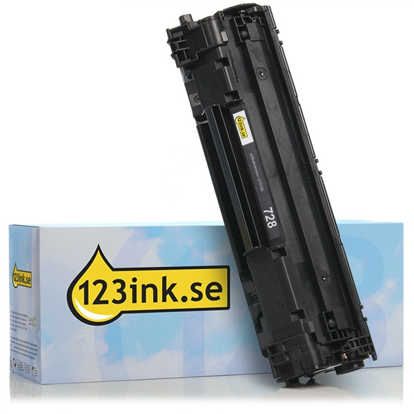 Canon 728 svart toner (varumärket 123ink) 3500B002C 070785 - 1