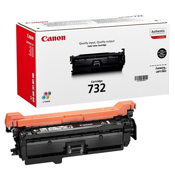 Canon 732BK svart toner (original) 6263B002 032228 - 1