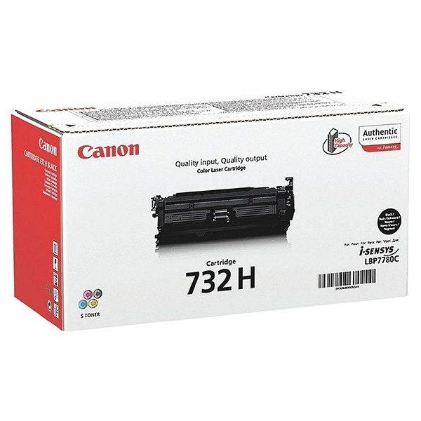 Canon 732H BK svart toner hög kapacitet (original) 032236 - 1