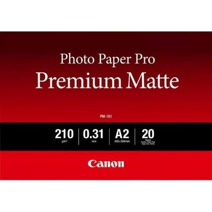 Canon A2 210g Canon PM-101 fotopapper | Premium Matte | 20 ark 8657B017 154032 - 1