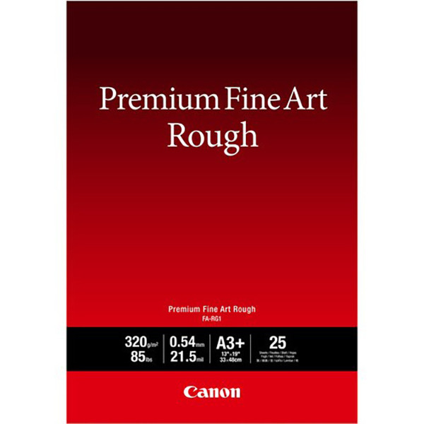 Canon A3+ 320g Canon FA-RG1 fotopapper | Premium Fine Art Rough | 25 ark 4562C004 154049 - 1