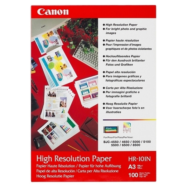 Canon A3 106g Canon HR-101N fotopapper | High Resolution | 100 ark 1033A005 150390 - 1
