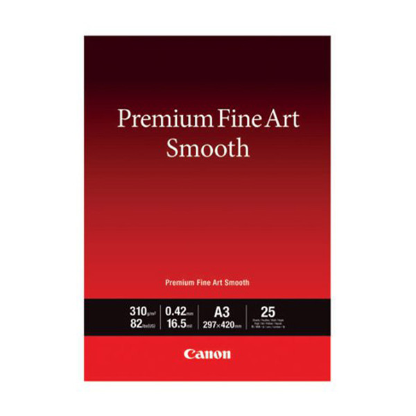 Canon A3 310gsm Canon FA-SM2 fotopapper | Premium Fine Art Smooth | 25 ark 1711C013 154077 - 1