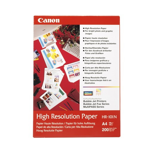 Canon A4 106g Canon HR-101N fotopapper | High Resolution | 200 ark 1033A001 064501 - 1