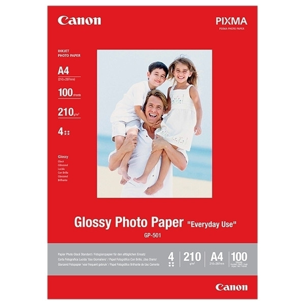 Canon A4 200g Canon GP-501 fotopapper | Glossy | 100 ark 0775B001 064584 - 1