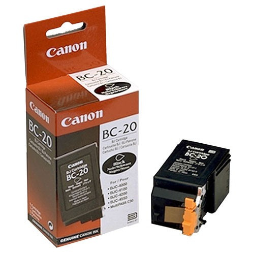 Canon BC-20 svart bläckpatron (original) 0895A002 010200 - 1