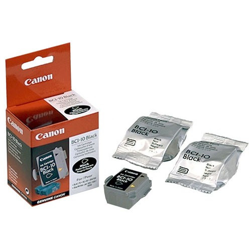Canon BCI-10 svart bläckpatron 3-pack (original) 0956A002 011900 - 1