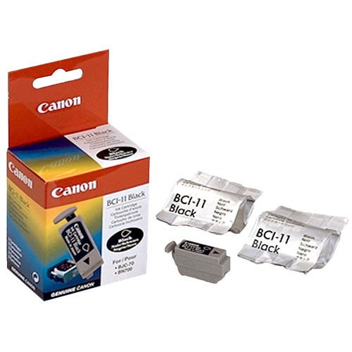 Canon BCI-11BK svart bläckpatron 3-pack (original) 0957A002 011920 - 1