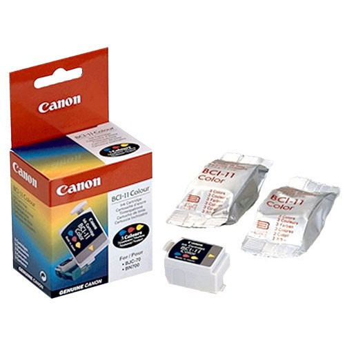 Canon BCI-11C färgbläckpatron 3-pack (original) 0958A002 011940 - 1