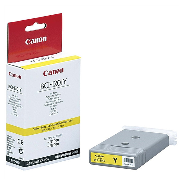 Canon BCI-1201Y gul bläckpatron (original) 7340A001 012035 - 1