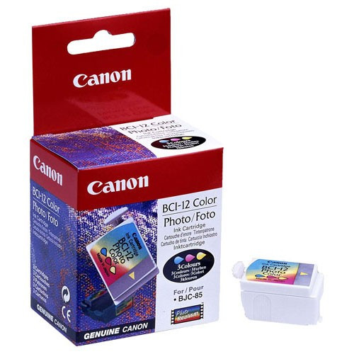 Canon BCI-12CL foto färgbläckpatron (original) 0960A002 012010 - 1