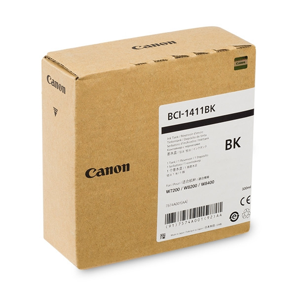 Canon BCI-1411BK svart bläckpatron (original) 7574A001 017150 - 1