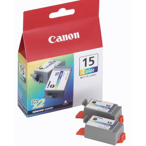 Canon BCI-15C färgbläckpatron 2-pack (original) 8191A002 014050 - 1