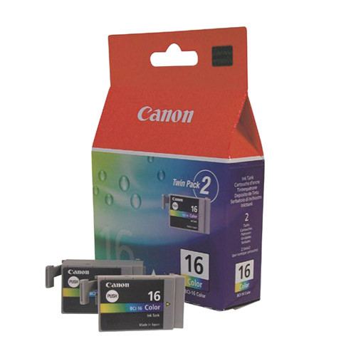 Canon BCI-16 färgbläckpatron 2-pack (original) 9818A002 014060 - 1