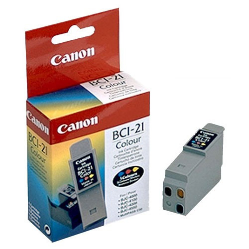 Canon BCI-21C färgbläckpatron (original) 0955A002 013020 - 1