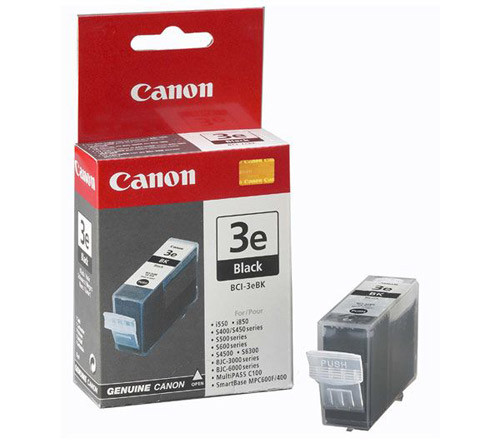 Canon BCI-3eBK svart bläckpatron (original) 4479A002 011000 - 1