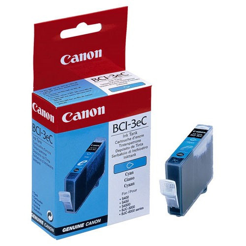Canon BCI-3eC cyan bläckpatron (original) 4480A002 011020 - 1